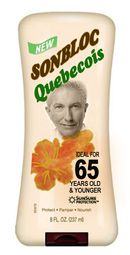 Son Bloc Quebecois Lotion